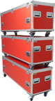 Transport boxes on wheels
