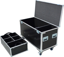 Flight case for Stairville LED PAR 56 Alu