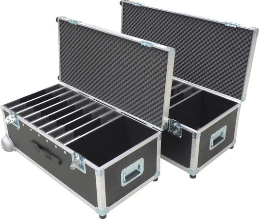 Flight cases for laptops