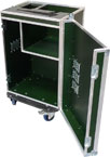 Flight case for aggregate and powder coating gun