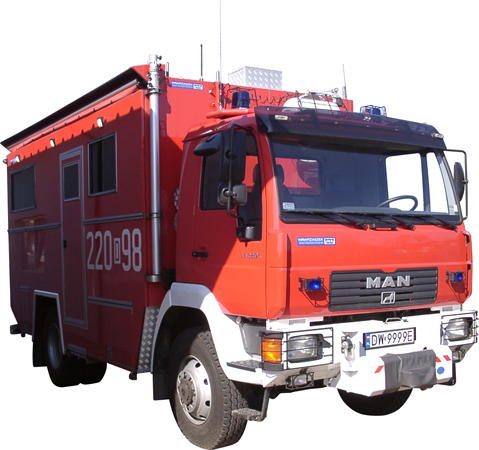 Installation of fire-fighting vehicle