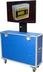 LCD case with lift