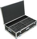 Double-sided suitcase for the microphones and accessories.