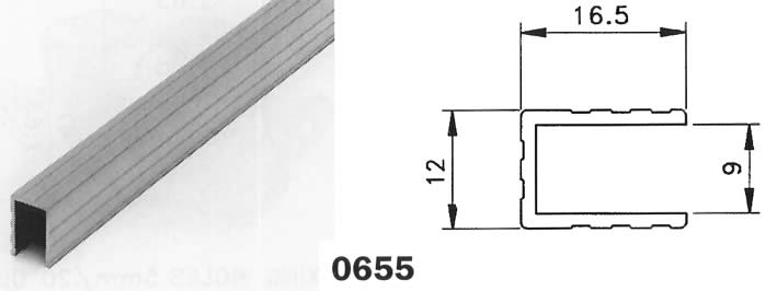 0655 U-Extrusion