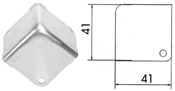 Flat Corner 41mm 1130