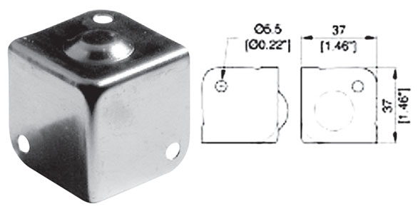 Flat Corner 37mm c7082z