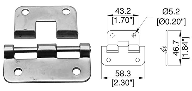 Lift Off Hinges